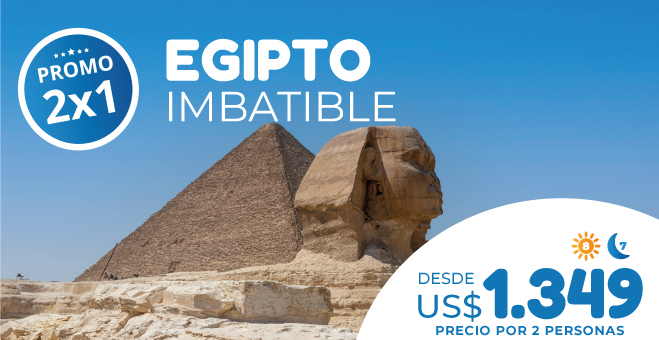 Egipto Promo 2x1