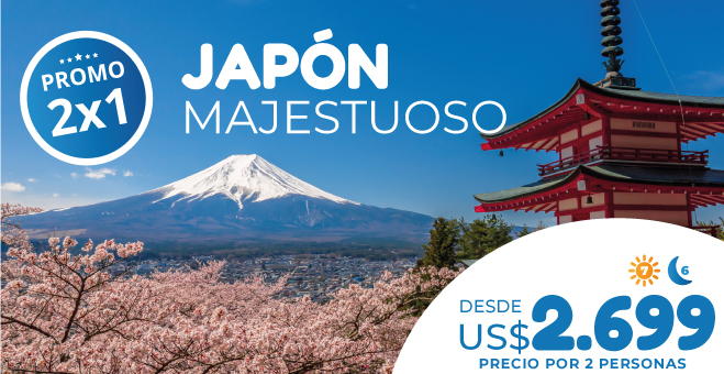 Japón Promo 2x1